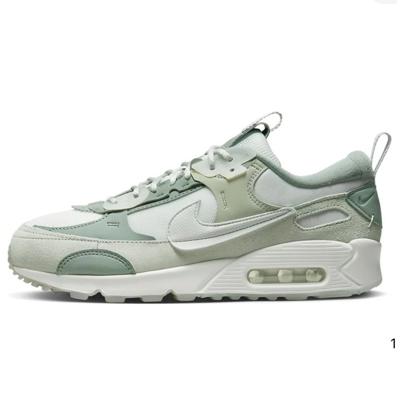 Nike Air Max 90 Futura Mint Green Women’s Sneakers - Picture 2 of 14